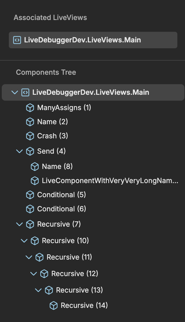 Components Tree